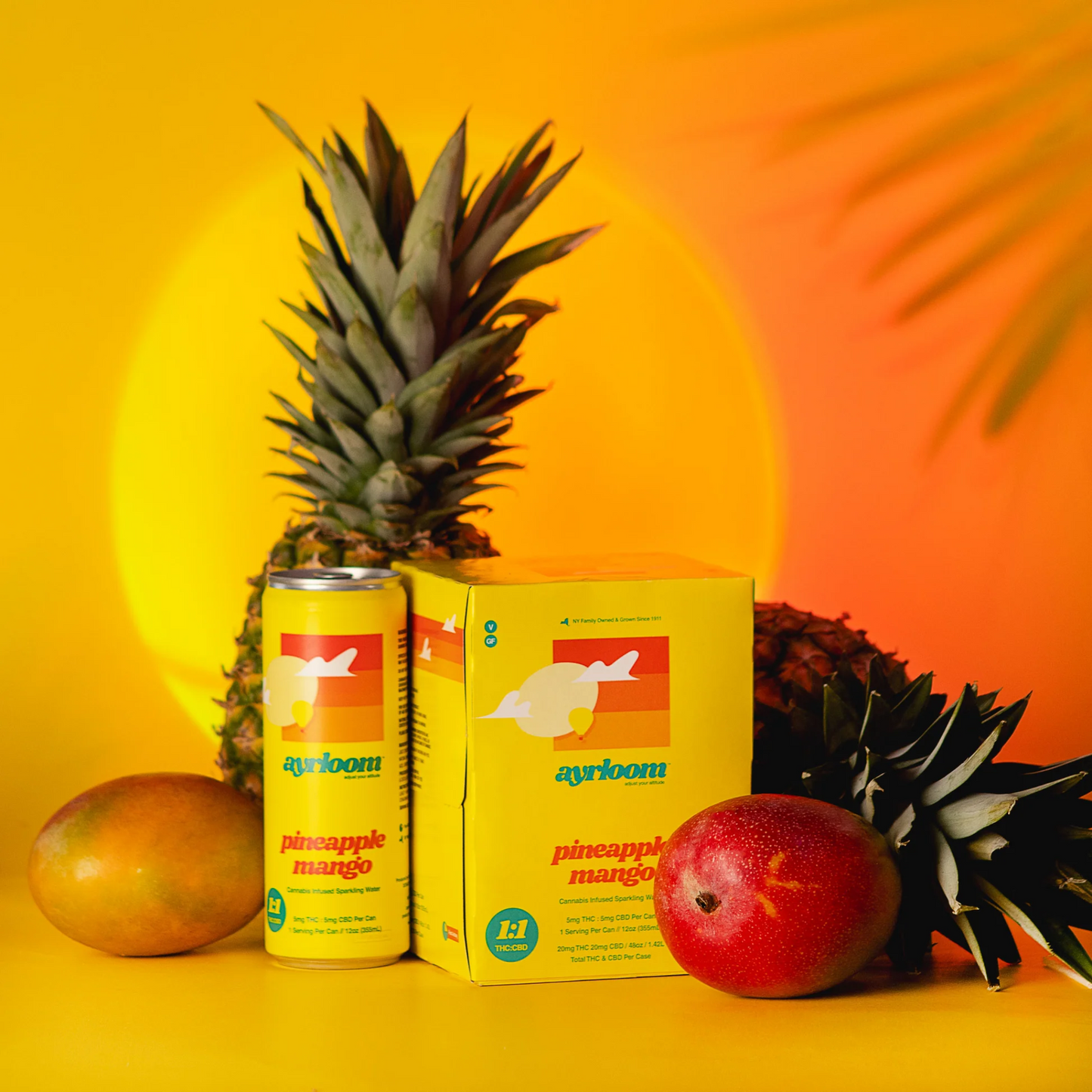 Ayrloom Pineapple Mango 3mg THC | 4-pack