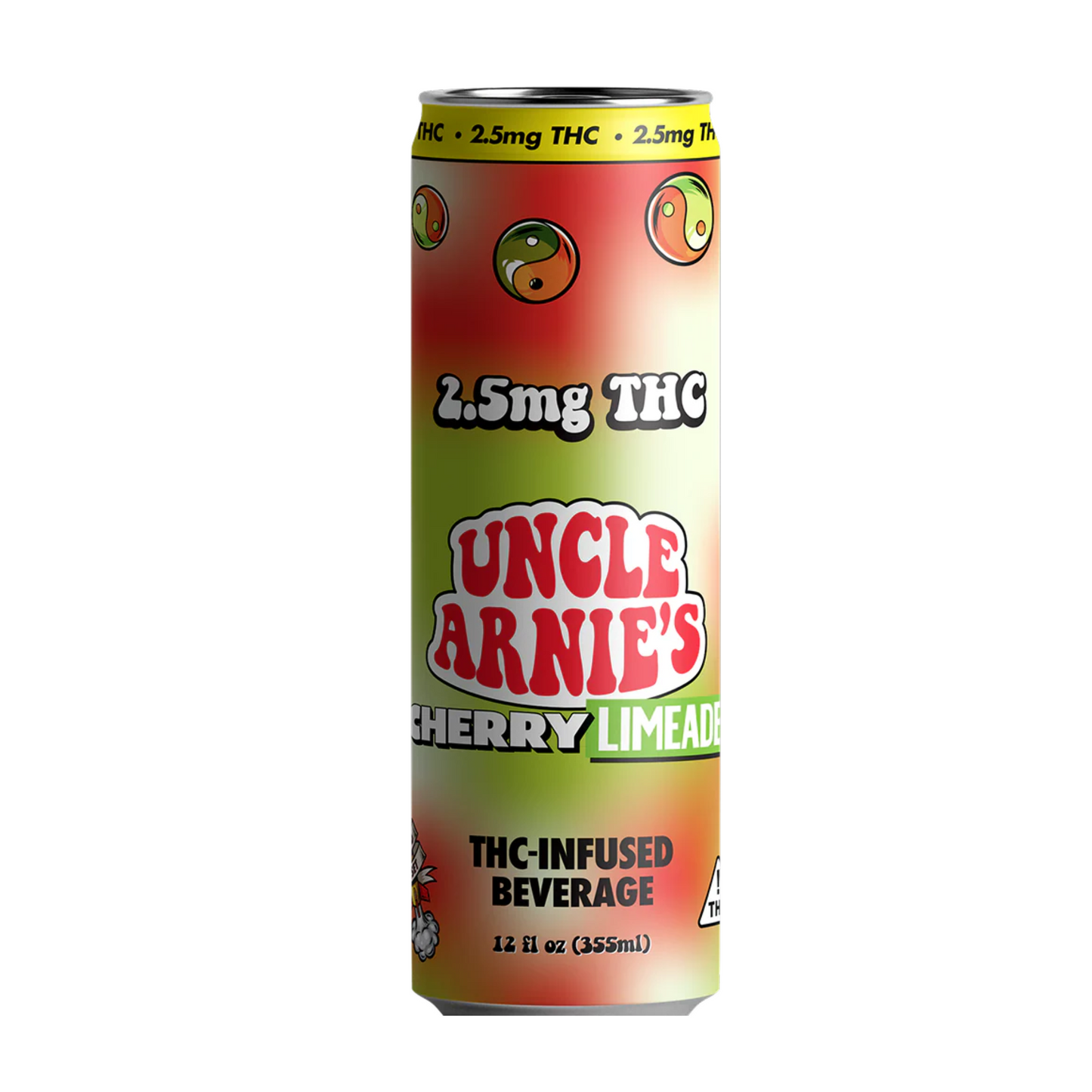 Uncle Arnies Cherry Limeade 2.5mg THC | 4-pack