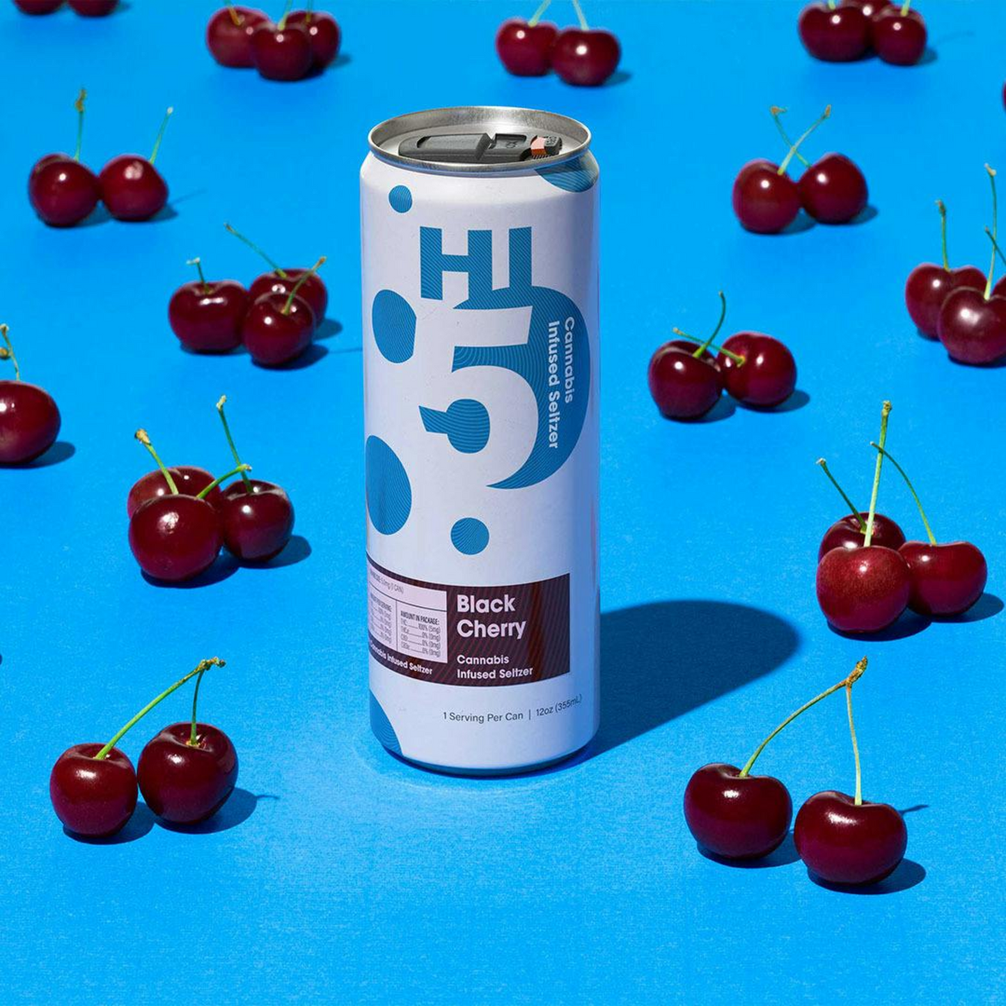 Hi5 Black Cherry 3mg THC | 4-pack