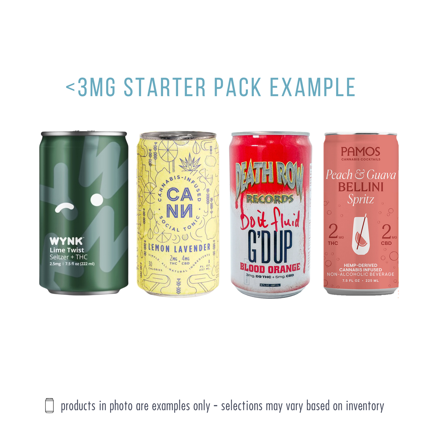 Elevated Starter Pack | < 3mg 4-Pack
