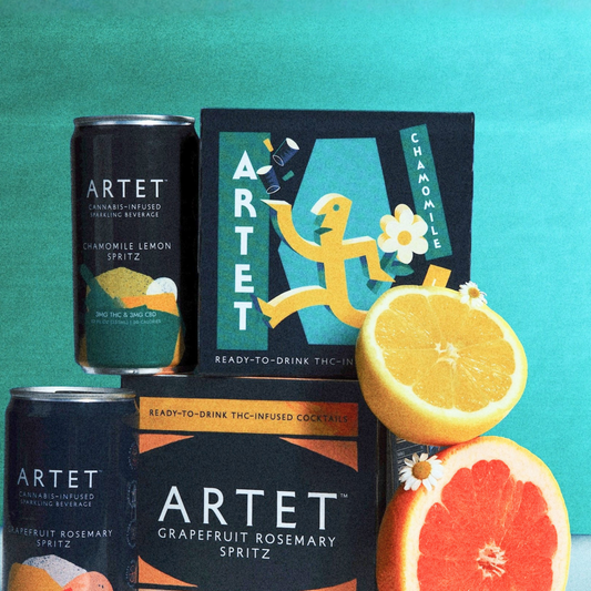 Artet Grapefruit Rosemary 3mg THC lifestyle