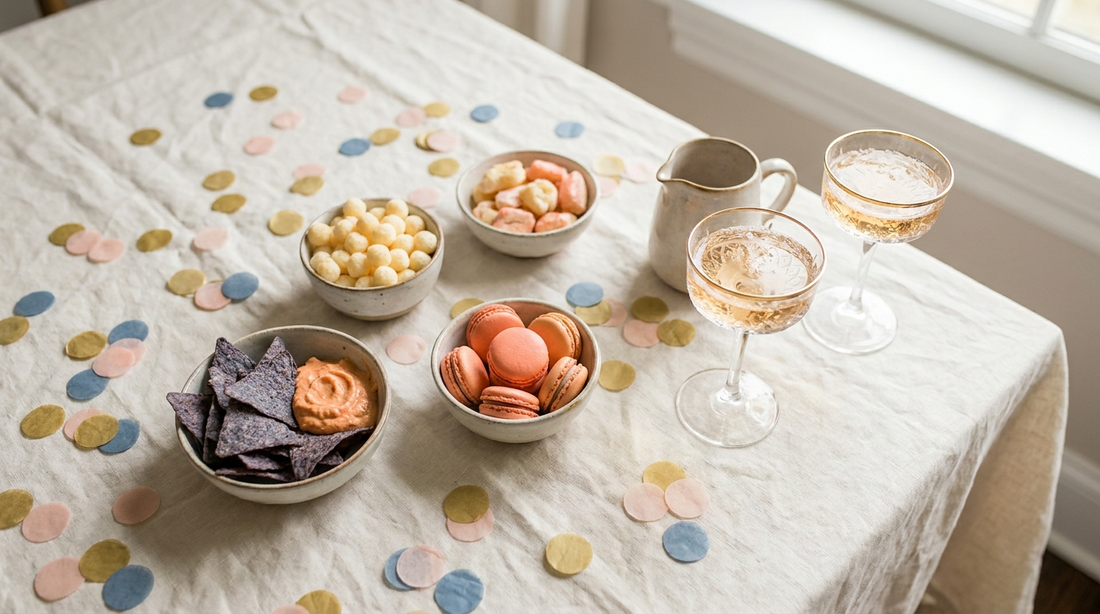Festive celebration table — Elevated Beverages