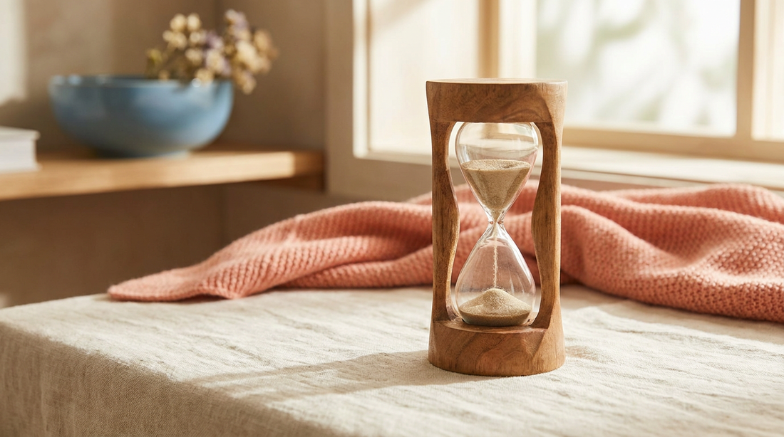 Hourglass and time — Elevated Beverages