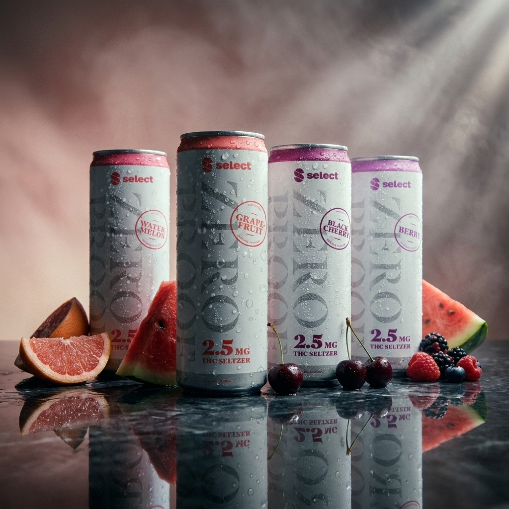 Zero Proof THC seltzers — full lineup | Elevated Beverages