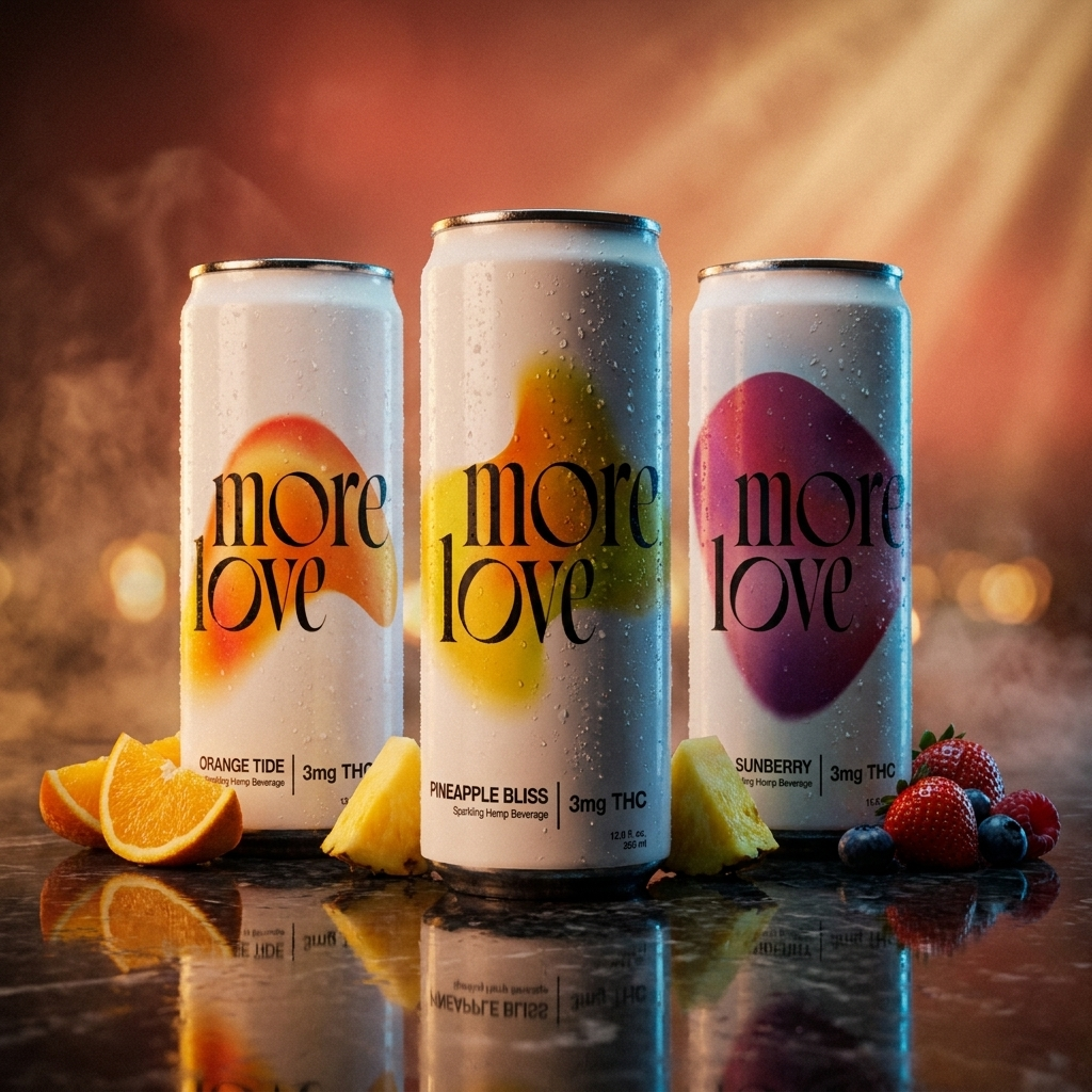 More Love THC seltzers — full lineup | Elevated Beverages