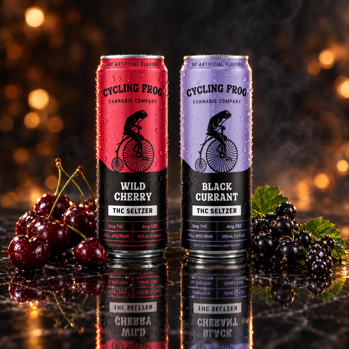 Cycling Frog THC seltzers: full lineup | Elevated Beverages