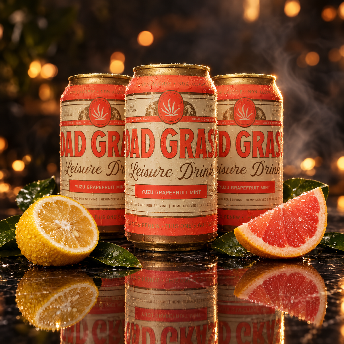 Dad Grass THC leisure drinks: full lineup | Elevated Beverages