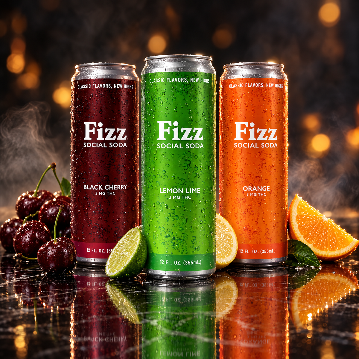 Fizz THC social sodas: full lineup | Elevated Beverages