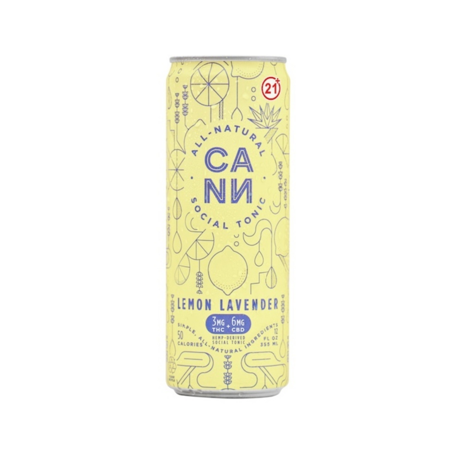 CANN Lemon Lavender 3mg THC | 4-pack