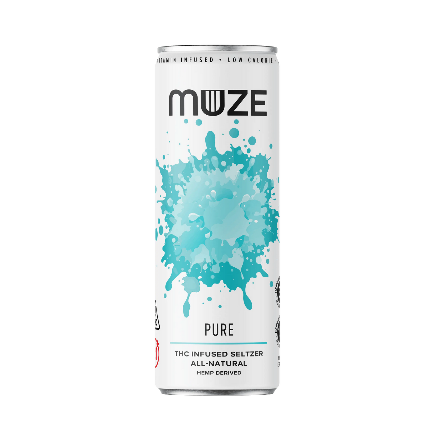 Muze Pure Seltzer 3mg THC | 4-pack