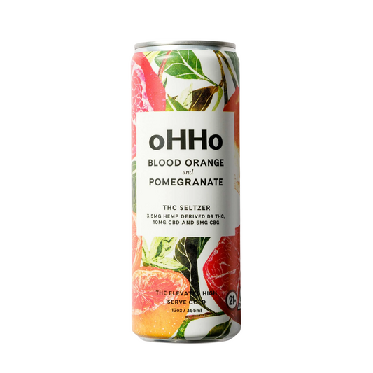 oHHo Blood Orange Pomegranate 3mg THC | 4-pack