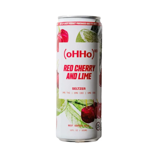 oHHo Red Cherry Lime 3mg THC | 4-pack
