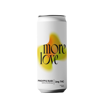 More Love Pineapple Bliss 3mg THC | 4 Pack