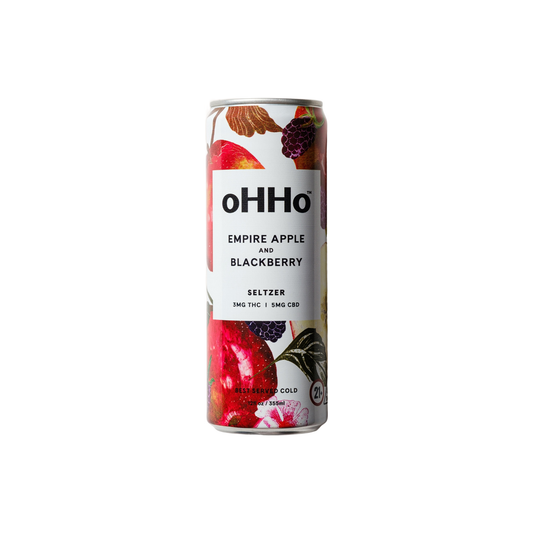 oHHo Empire Apple and Blackberry 3mg THC can