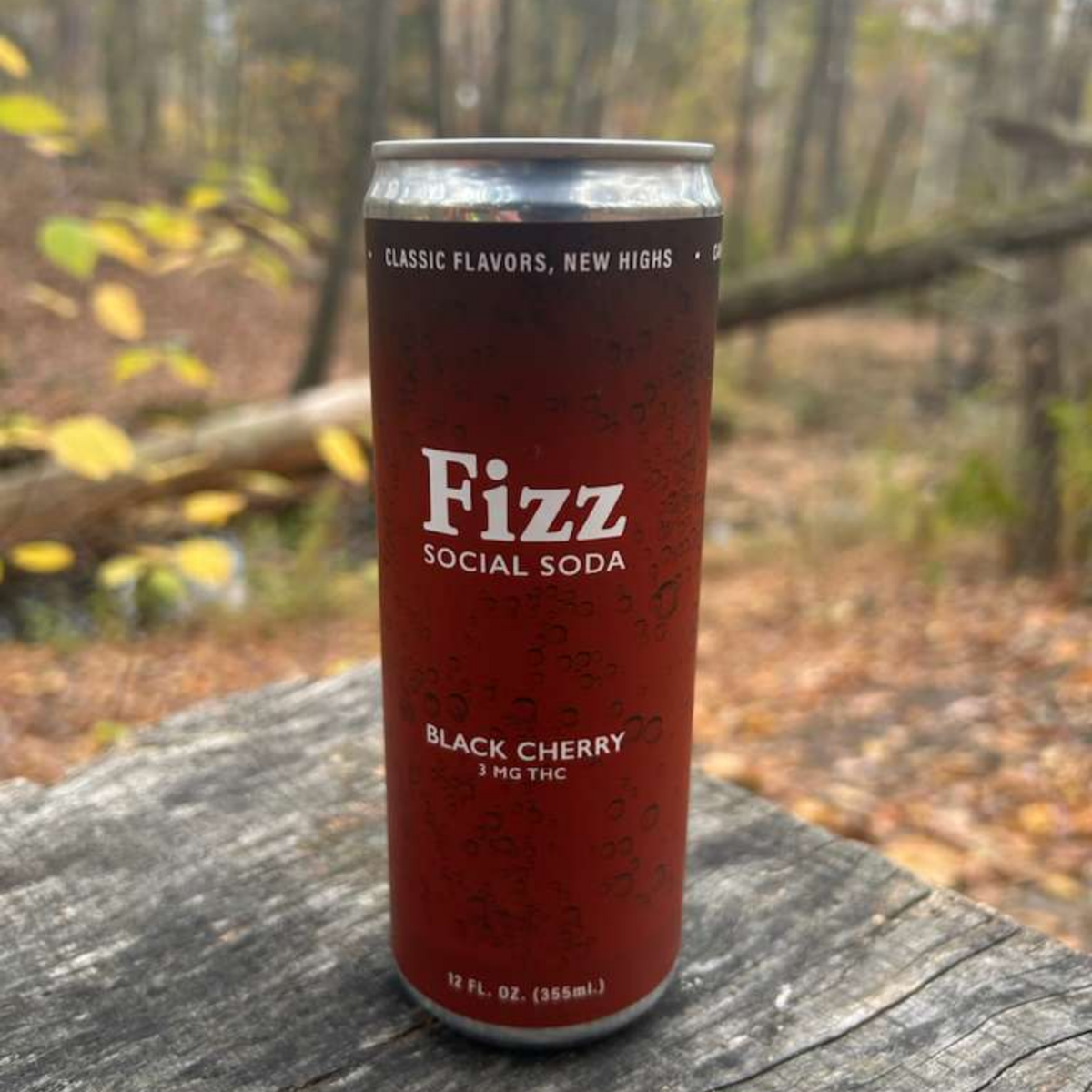 Fizz Black Cherry 3mg THC lifestyle