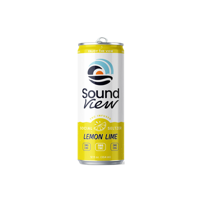 SoundView Lemon Lime 3mg THC can