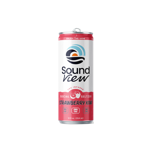 SoundView Strawberry Kiwi 3mg THC can