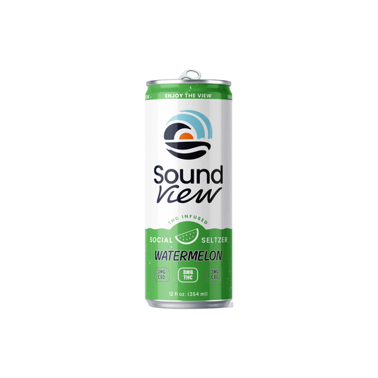 SoundView Watermelon 3mg THC can