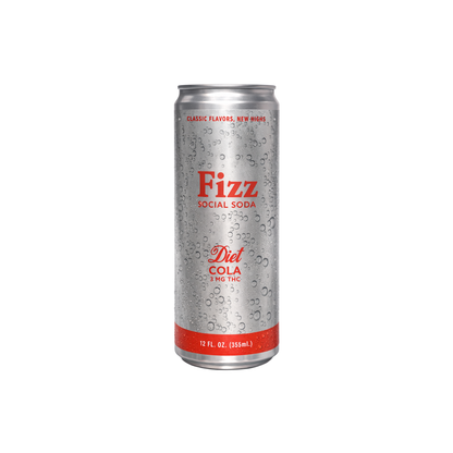 Fizz Diet Cola 3mg THC can