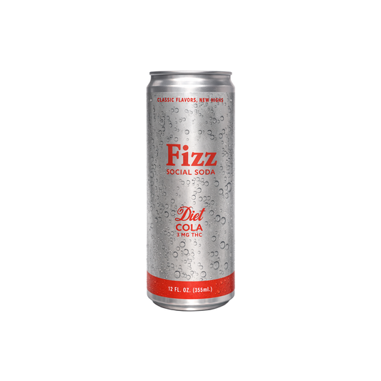 Fizz Diet Cola 3mg THC can