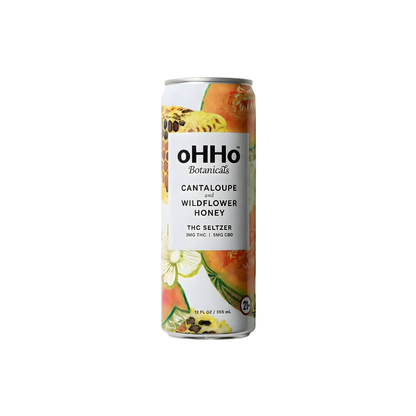 oHHo Cantaloupe and Wildflower Honey 3mg THC can