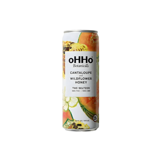 oHHo Cantaloupe and Wildflower Honey 3mg THC can