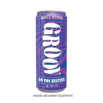 GROOV Mixed Berry 3mg THC | 4-pack