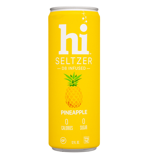 HI Pineapple 5mg THC | 12oz 4 pack