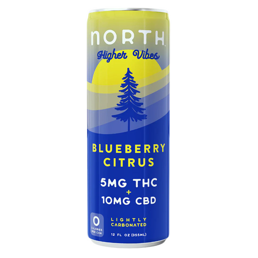 North Canna Blueberry Citrus 5mg THC | 12oz 4 pack