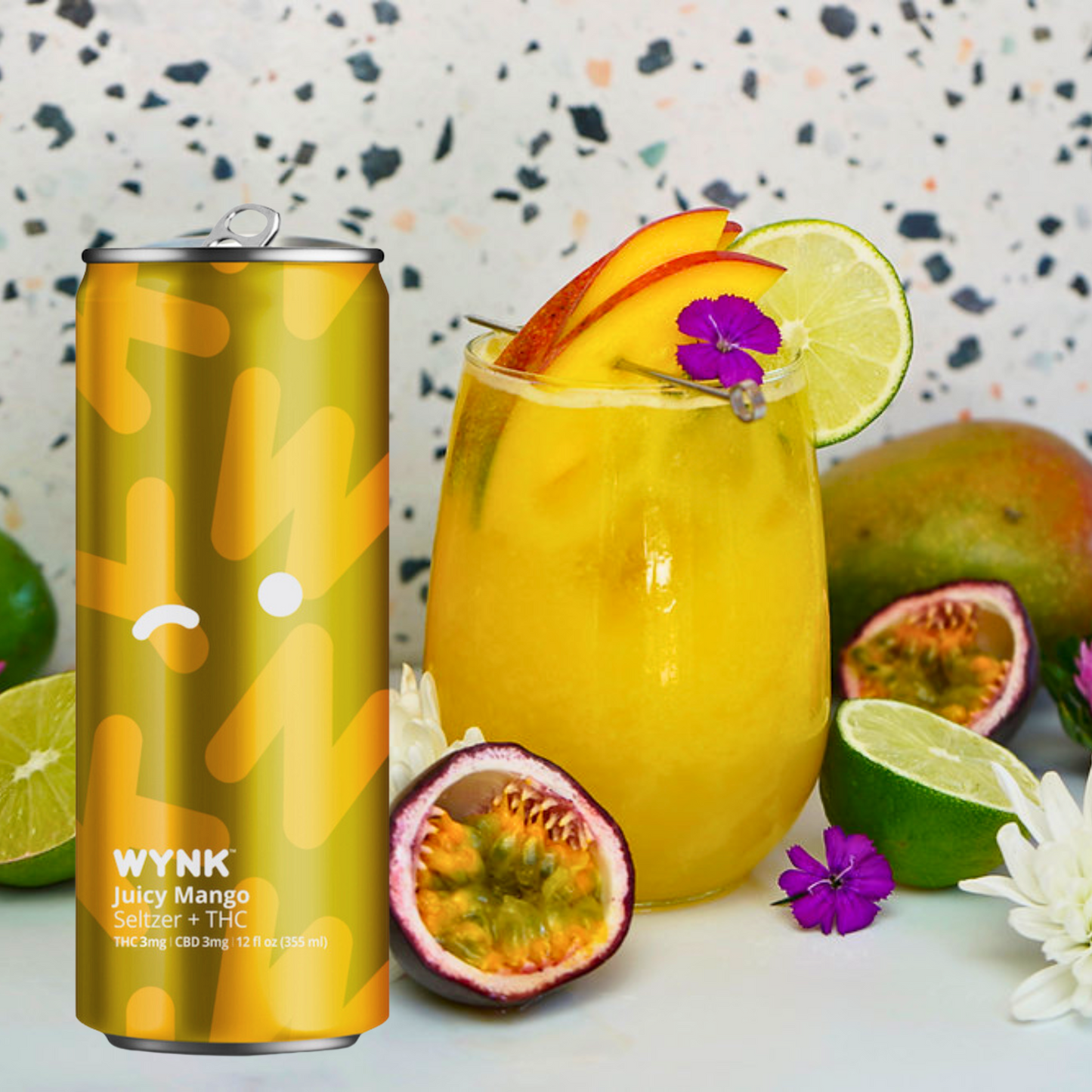 WYNK Mango 3mg THC | 4 Pack