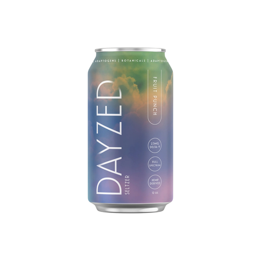 DAYZED Fruit Punch 2.5mg THC can