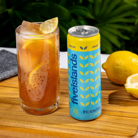 Five Islands Classic Iced Tea 3mg THC lifestyle