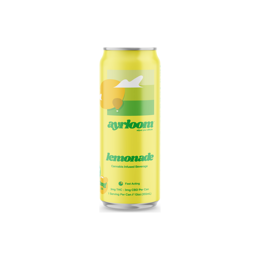 Ayrloom Lemonade 3mg THC can