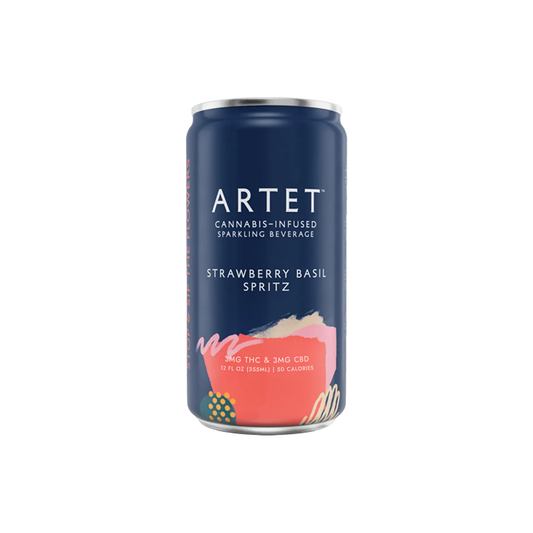 Artet Strawberry Basil 3mg THC can