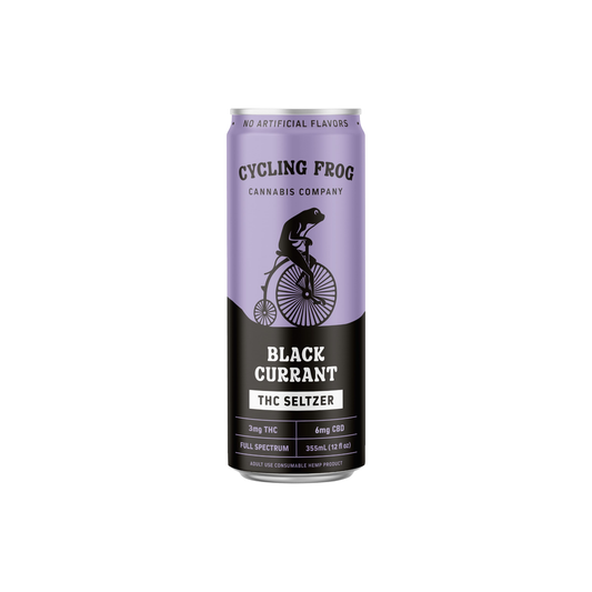 Cycling Frog Black Currant 3mg THC can
